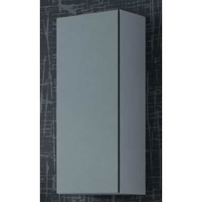 VIGO '90' Vitrine 90/35/32 weiß/grau glänzend