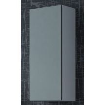 VIGO '90' Vitrine 90/35/32 weiß/grau glänzend