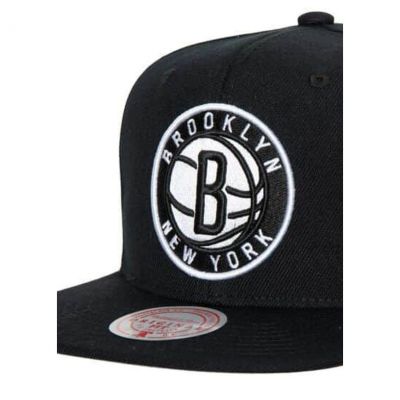 3. Mitchell & Ness NBA Brooklyn Nets NBA Team Ground 2.0 Snapback Hwc Nets HHSS3256-BNEYYPPPBLCK