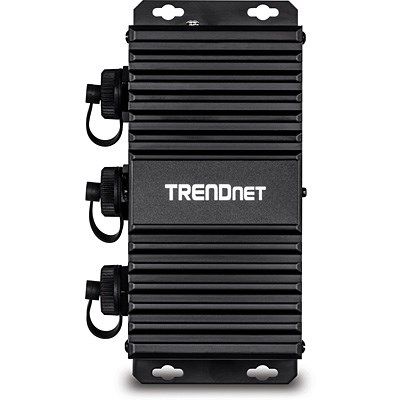 3. TRENDnet 2-Port Industrieller Outdoor-Gbit-UPoE-Extender 100 m