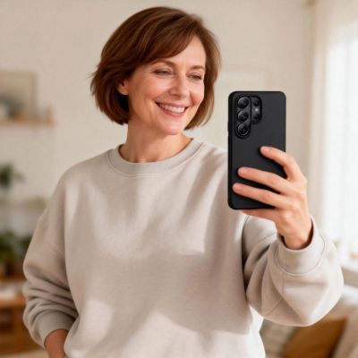 4. Tech-Protect Magmat Hülle für Samsung Galaxy S26 Ultra – Schwarz