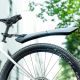 8. Rockbros FK-870 Fahrradschutzbleche mit Schnellverschluss, verstellbar – schwarz