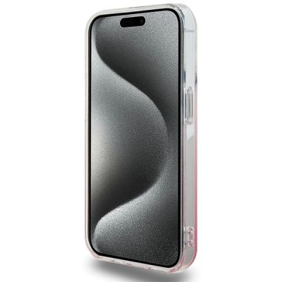 5. Hello Kitty IML Gradient Electrop Kitty Head Hülle für iPhone 14 Pro Max – Rosa