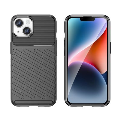 5. Gepanzerte iPhone 15 Plus Thunder Hülle – Schwarz
