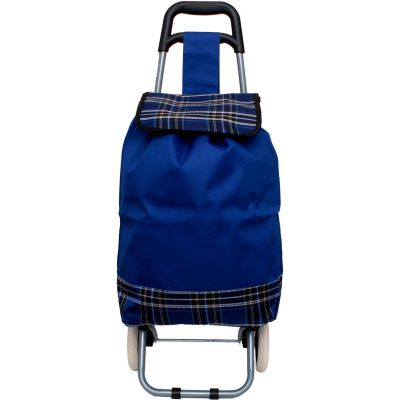 3. Einkaufswagen mit Gestell, 31 l, blau