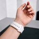 5. Tech-Protect Silikonarmband für Apple Watch 40 / 41 / 42 mm – Weiß