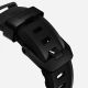 4. Nomad Rocky Point Armband, schwarzes Leder, Titan