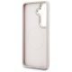7. Guess Saffiano Peony Embossed Ring MagSafe Hülle für Samsung Galaxy S26 - Rosa