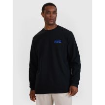 Herren Oversize Longsleeve mit Print 4F 4FWSS25TLONM390-20S