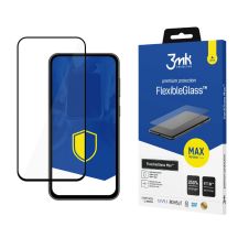3mk FlexibleGlass Max Schwarzes Hybridglas für Samsung Galaxy S23 FE