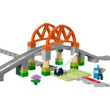 LEGO DUPLO TOWN 10426 Brücke und Eisenbahnschienen – Erweiterungsset