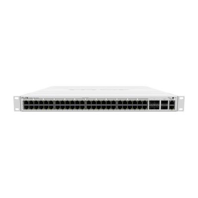 14. Mikrotik CRS354-48P-4S+2Q+RM 53p PoE (PoE+: 48;) 700W Managed Fast/Gigabit/10G Switch