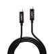 6. Lindy 43308 USB-Kabel USB 3.2 Gen 2 (3.1 Gen 2) 5 m USB-C Schwarz