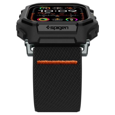 7. Spigen Lite Fit Pro Hülle mit Armband für Apple Watch Ultra 1/2 (49 mm) – mattschwarz
