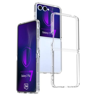 7. 3mk Schutzhülle für Samsung Galaxy Z Flip 7 – Transparent