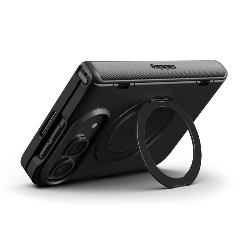 6. Spigen Slim Armor Pro S Magsafe Hülle für iPhone Duo – Schwarz