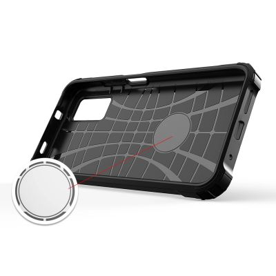 7. Hybrid Armor robuste TPU/PC Panzer Handyhülle Hard Case für Xiaomi Redmi Note 10 5G / Poco M3 Pro golden