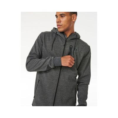 4. RIP CURL Anti Series Departed Zip Thru Sweatshirt Braun