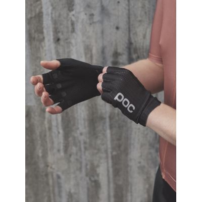2. POC AGILE Kurze Fahrradhandschuhe - Schwarz