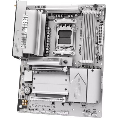 5. ASRock X870 Challenger WiFi Weiß AM5 ATX HDMI/USB-C