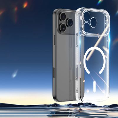 5. Dux Ducis Clin Mag Case für iPhone 17 Pro Max, kompatibel mit MagSafe, transparent