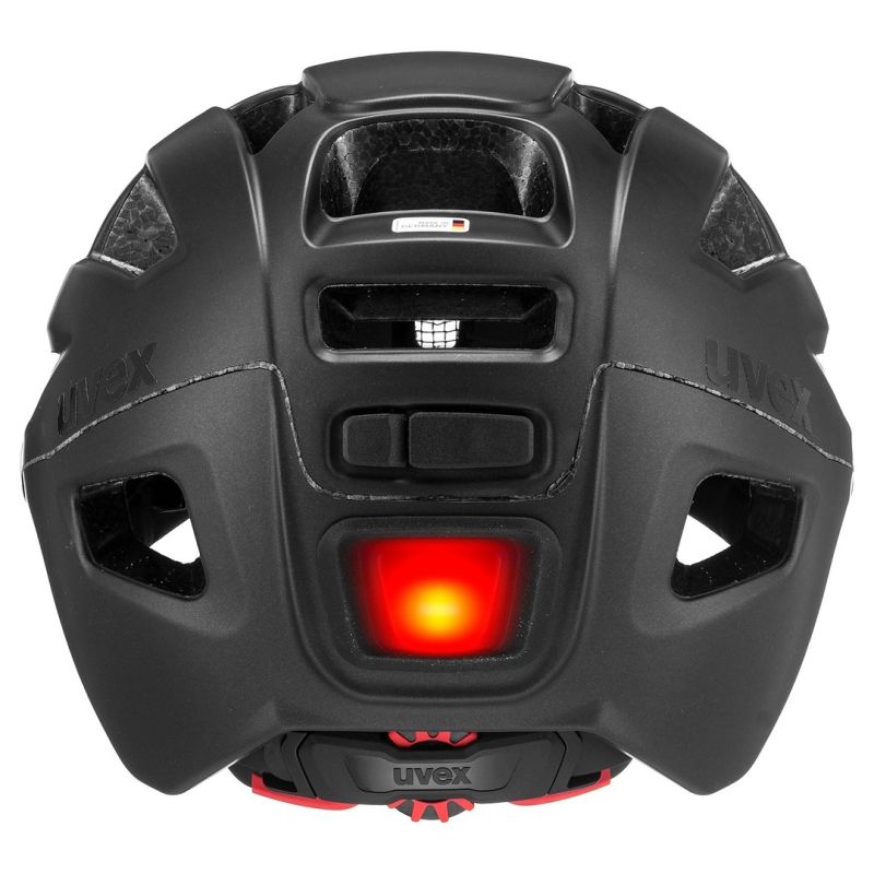 8. UVEX Finale Visier-Fahrradhelm 56-61 cm, schwarz matt