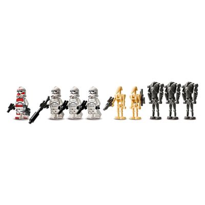 6. LEGO Star Wars 75372 Clone Trooper™ & Battle Droid™ Battle Pack