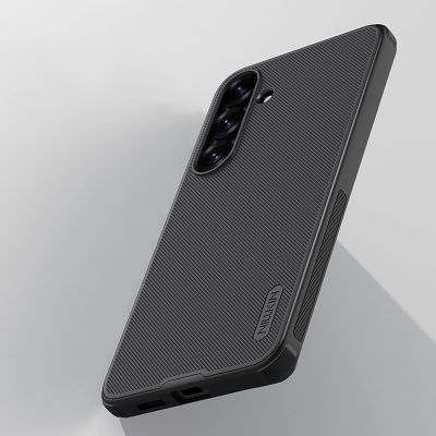 6. Nillkin Super Frosted Shield Pro Magnetische Hülle für Samsung S25+ mit MagSafe – Schwarz