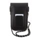 4. Hello Kitty Daydreaming Cord-Tasche aus Leder – Schwarz