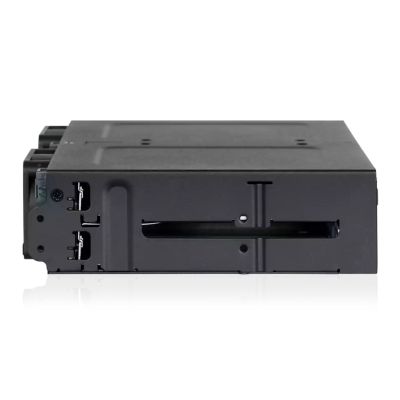 4. IcyDock Montageplatte 4x6,3cm SATAI-III mit 1x5,25" HDD/SSD schwarz