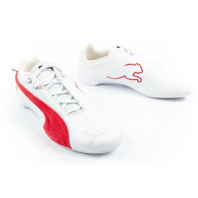 7. Puma Herren-Sportschuhe Ferrari Future Cat, weiß, Naturleder, modisch
