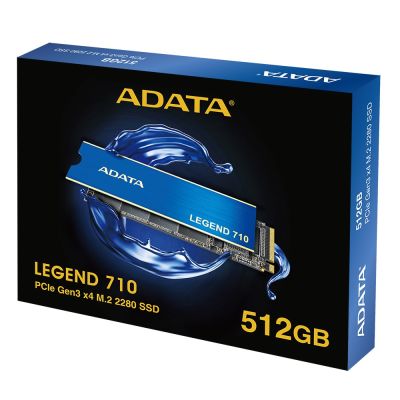 23. SSD ADATA LEGEND 710 512 GB M.2 2280 PCIe Gen3x4