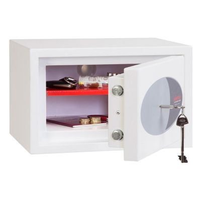 4. Phoenix Safe Co. Fortress II SS1181K Freistehender Tresor 8L Stahl Weiß