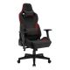 3. SENSE7 Sentinel Gaming-Stuhl, gepolsterter Sitz, Schwarz, Rot