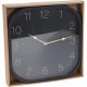 9. Quadratische Wanduhr 30x30cm Schwarz Hervorragende Haushaltsware