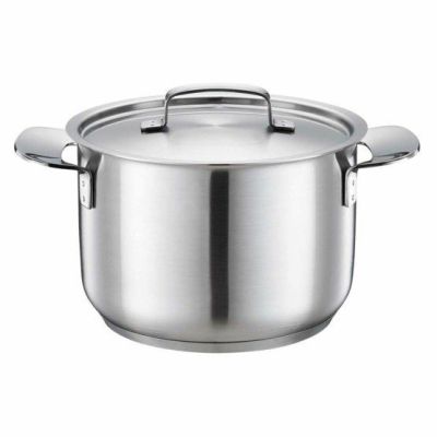 FS.SAUCEKÉDEL MIT DECKEL 3L GANZSTAHL