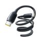 3. Baseus PicoGo Schnellladekabel 240W USB-C auf USB-C, 1 m – Schwarz