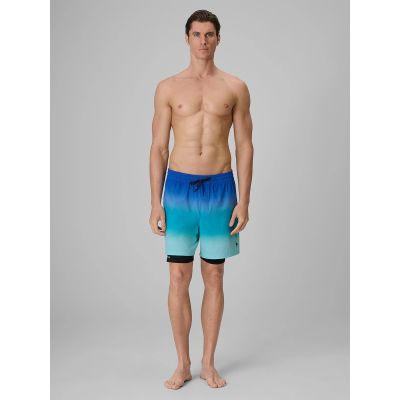 6. 4F Herren-Boardshorts mit UPF50+ Sonnenschutz 4FRSS26UBDSM257-36S