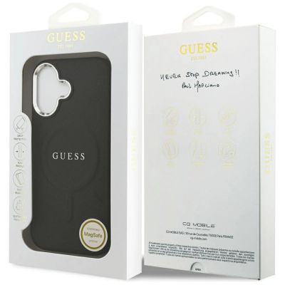 8. Guess Classic Logo MagSafe Case für iPhone 17 - Schwarz