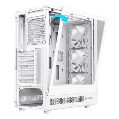 5. GameMax Storm 2 AW Midi Tower Weiß