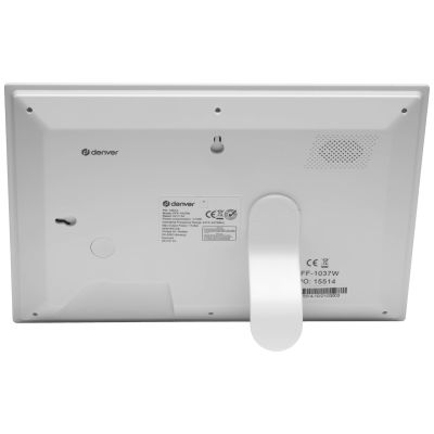 6. Denver PFF-1037W Digitaler Bilderrahmen, Weiß, 25,6 cm (10,1") Touchscreen, WLAN