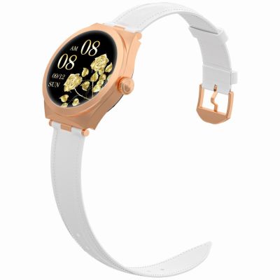 3. Smartwatch Gravity Roségold Weiß GT25-5