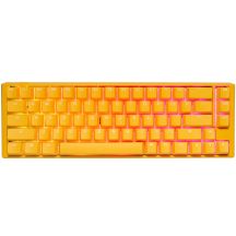 Ducky One 3 SF Gelbe Gaming-Tastatur USB Deutsch Gelb