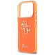 6. Guess IML 4G Script Metallhülle für iPhone 17 Pro – Orange
