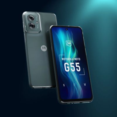 9. 3mk Clear Case für Motorola Moto G55 5G – transparent
