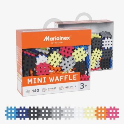 3. Marioinex Mini-Waffel-Bausteine Set 2, 140 Teile