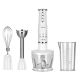 6. Stabmixer-Set MPM MBL-43, 500-ml-Behälter mit Edelstahlmesser, Edelstahl-Mixaufsatz, Leistung: 600 W