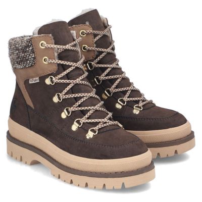 4. Wasserdichte Damen-Traperschuhe mit Plateau in Braun Rieker Y6210-25