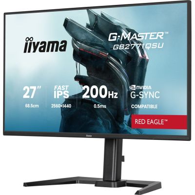3. IIYAMA LED Fast IPS Monitor 27" GB2771QSU-B1 Red Eagle 200Hz
