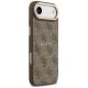 4. Guess 4G PU Classic Logo MagSafe Hülle für iPhone 17 Air - Braun